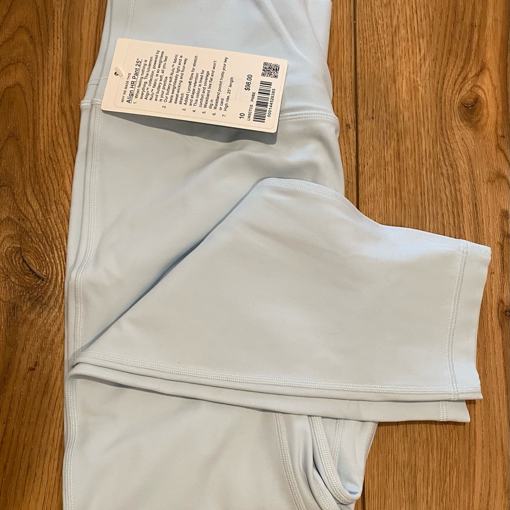 Lululemon Align HR pant 25” new with tag